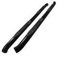 Spec-D Tuning 07-10 Acura Mdx 3 Inches Round Side Step Bar - Black SSB3-MDX07BK-WB